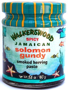 WALKERSWOOD SOLOMON GUNDY 5.6 OZ. 

WALKERSWOOD SOLOMON GUNDY 5.6 OZ.: available at Sam's Caribbean Marketplace, the Caribbean Superstore for the widest variety of Caribbean food, CDs, DVDs, and Jamaican Black Castor Oil (JBCO). 